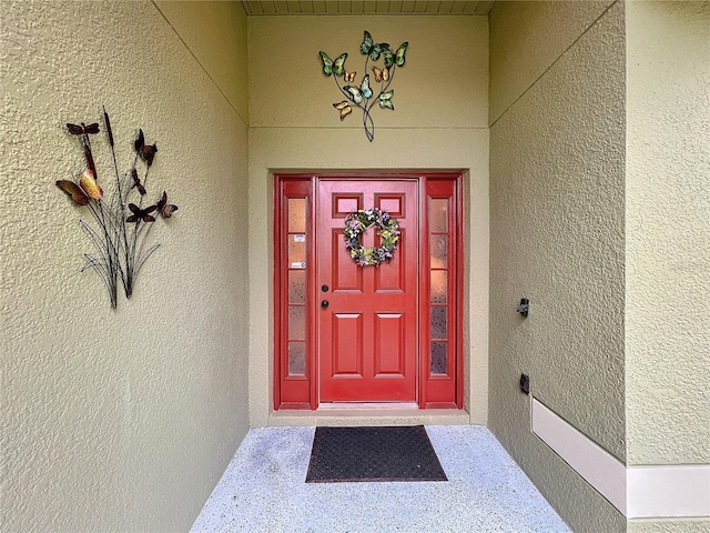 view of property entrance