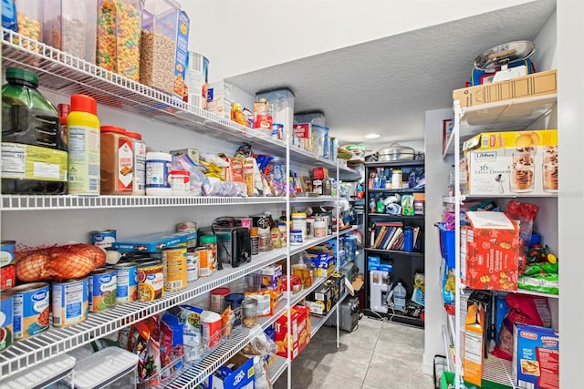 view of pantry