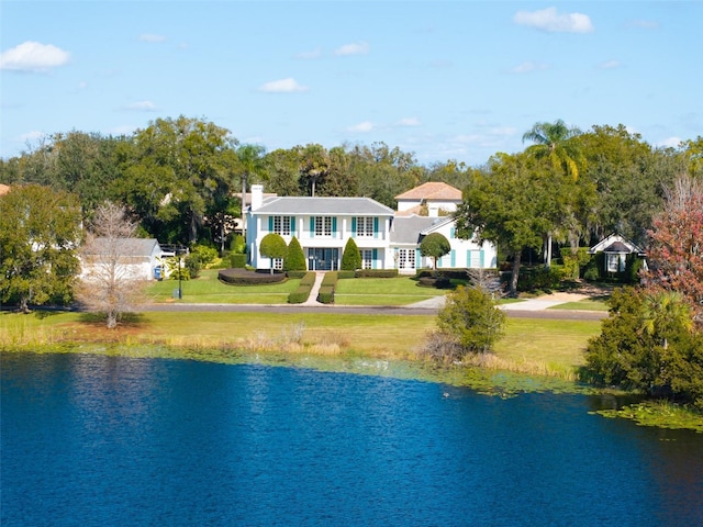 property view of water