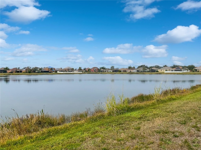 property view of water