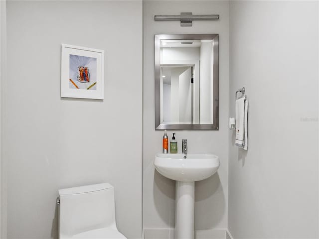 bathroom with toilet