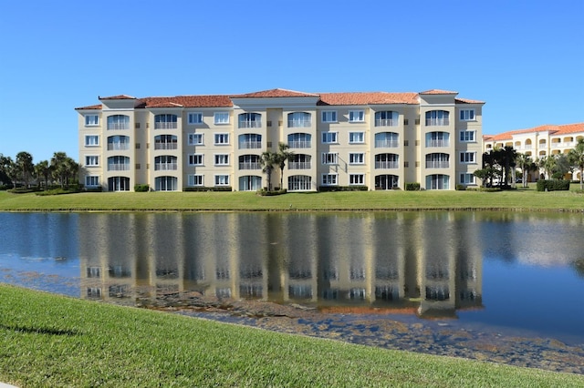 view of water feature