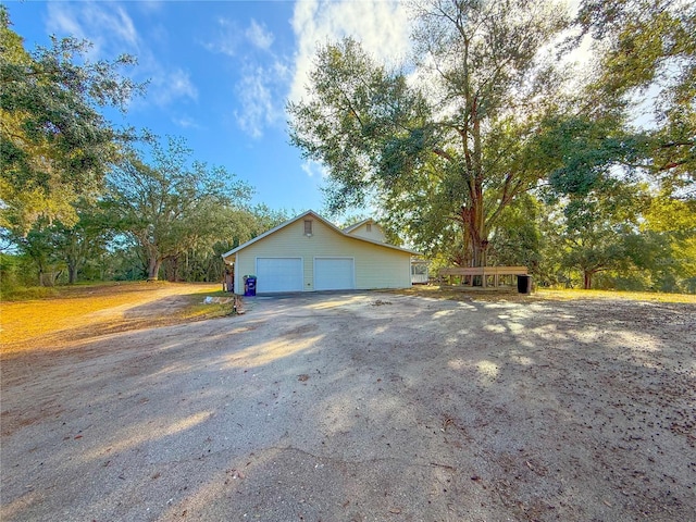 view of property exterior