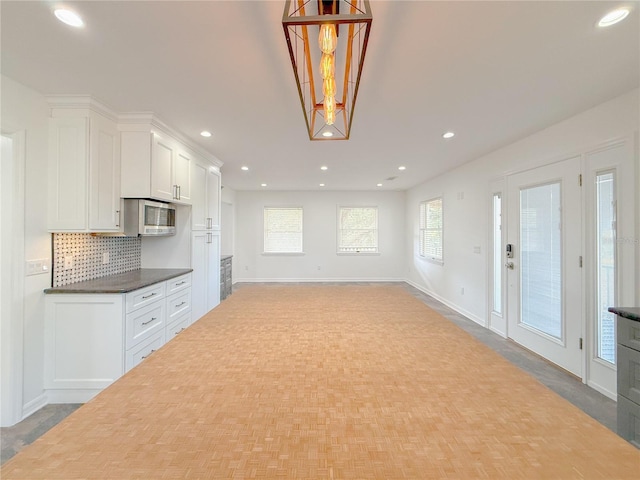 view of unfurnished living room