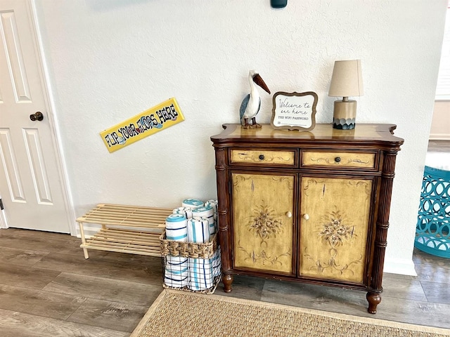 room details with hardwood / wood-style flooring