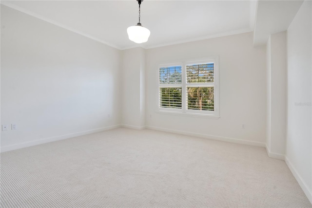 630 Vassar St Unit 2310, Orlando, FL 32804 - carpeted spare room featuring crown molding