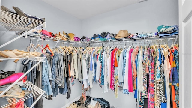 view of spacious closet