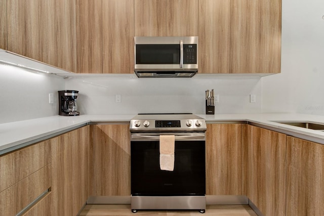 kitchen featuring stainless steel appliances