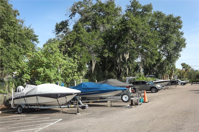 view of parking