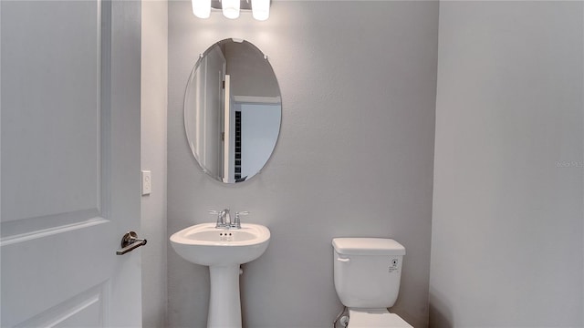 bathroom with toilet