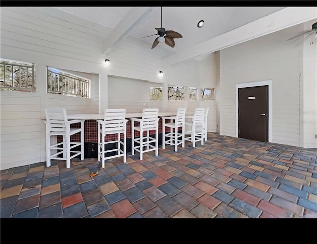 605 Youngstown Pkwy Unit 32, Altamonte Springs, FL 32714 - view of patio featuring ceiling fan