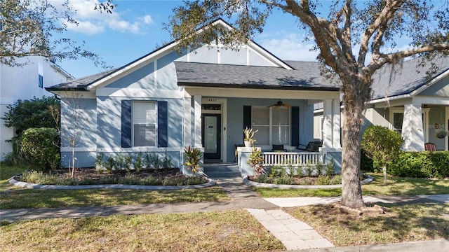 bungalow with a porch