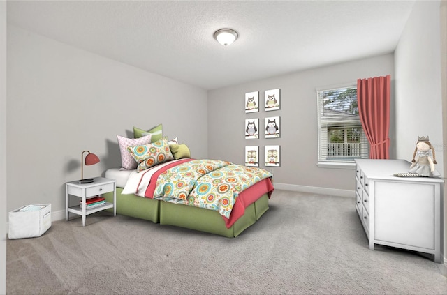 bedroom featuring carpet floors