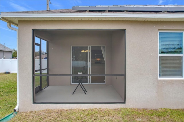 view of entrance to property