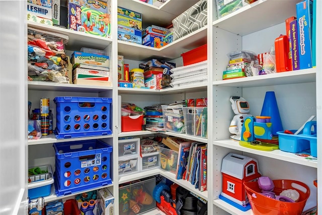 view of pantry