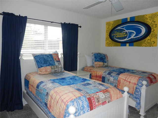 2803 Lido Key Ct, Kissimmee, FL 34747 - carpeted bedroom featuring a ceiling fan