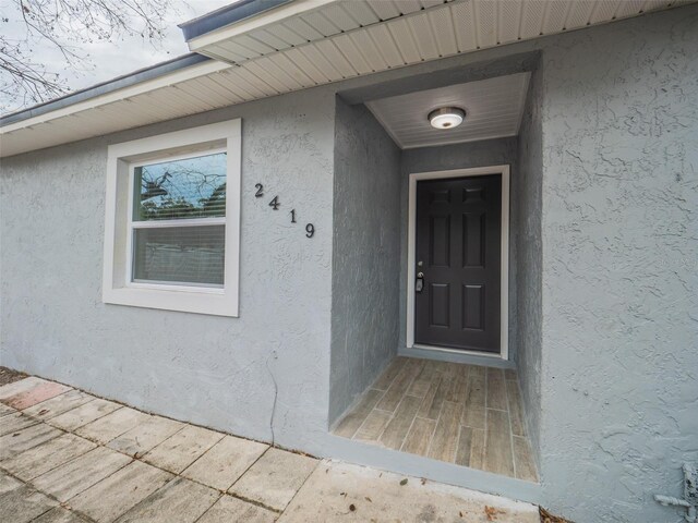 view of property entrance