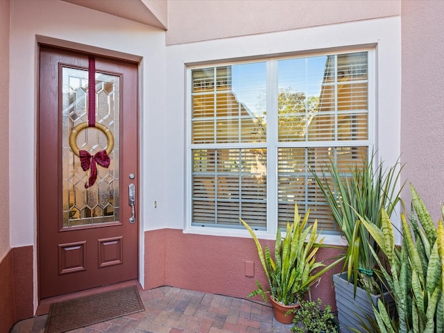 view of property entrance