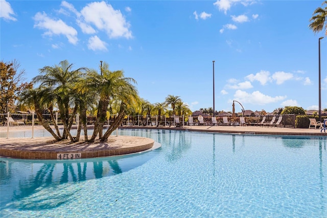 view of swimming pool