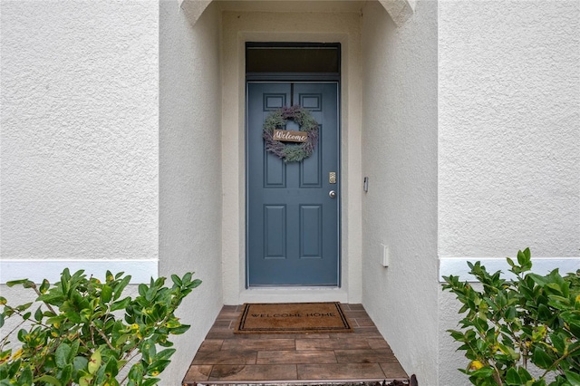 view of property entrance