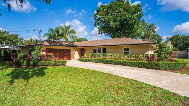 4914 Gran Lac Ave, Belle Isle, FL 32812 - single story home featuring stucco siding, a garage, and concrete driveway