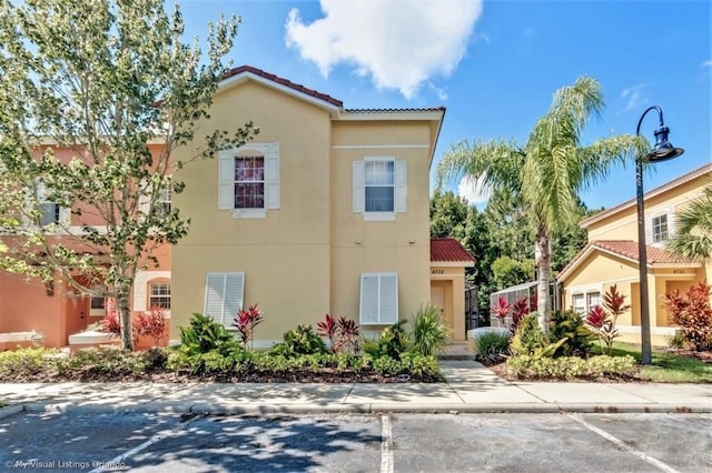 view of mediterranean / spanish house