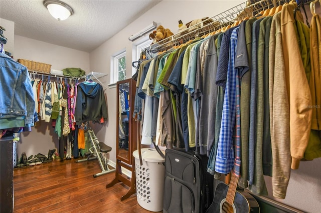 1416 Cabot Dr, Clermont, FL 34711 - spacious closet with wood finished floors