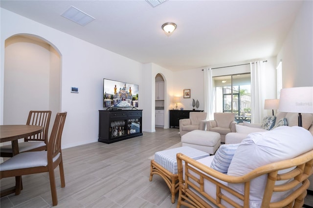 view of living room