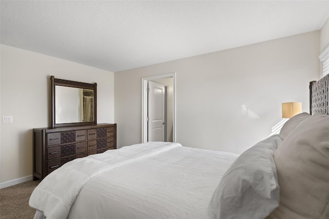 bedroom featuring carpet floors