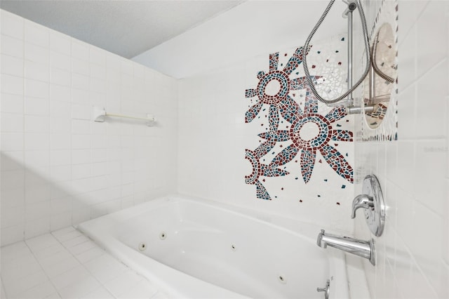 bathroom with a bathing tub