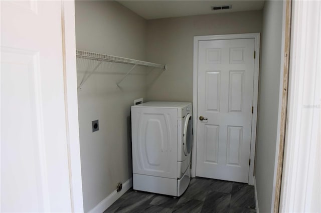 laundry room featuring washer / clothes dryer