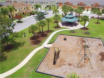 view of community featuring a gazebo