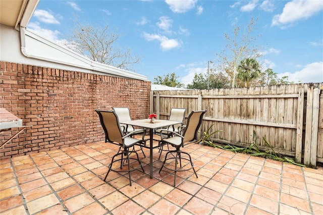 view of patio