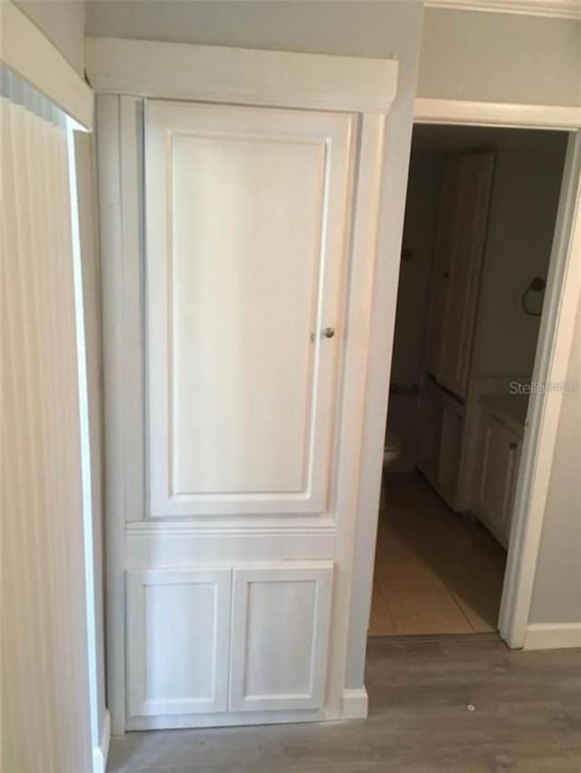 view of closet