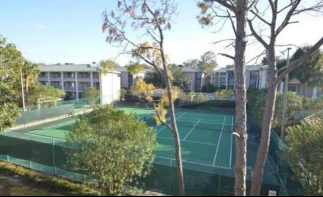 view of sport court