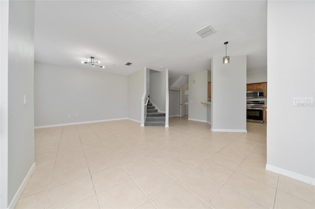 view of tiled empty room