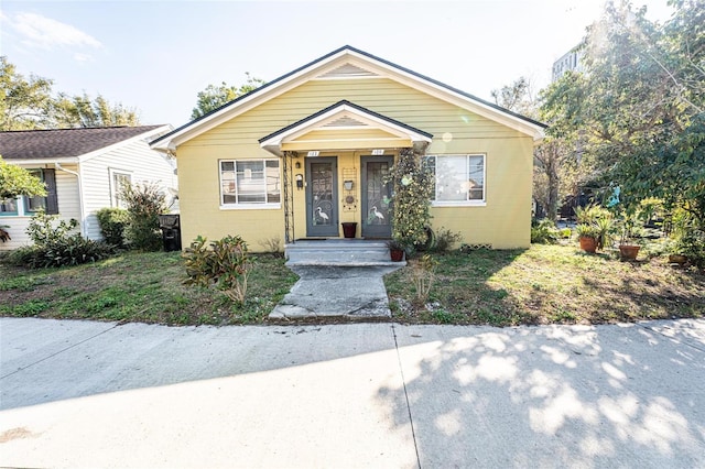 view of bungalow