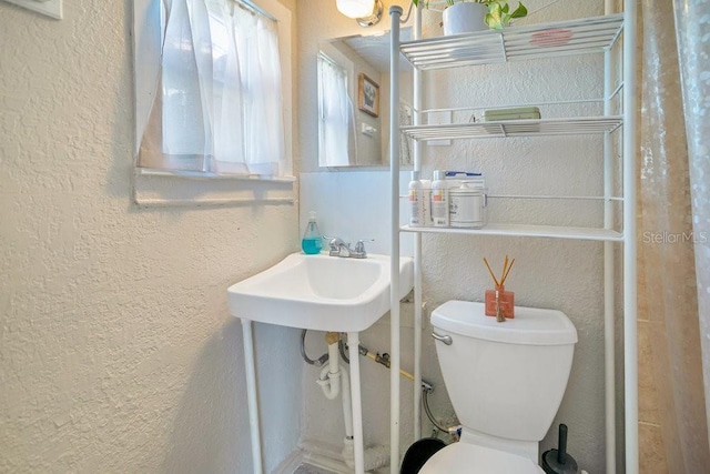 bathroom with toilet