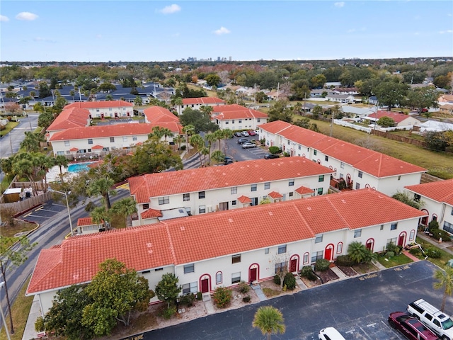 birds eye view of property featuring a residential view