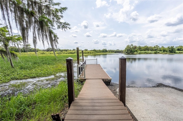 351 Lazio Cir, Debary, FL 32713 - dock with a water view