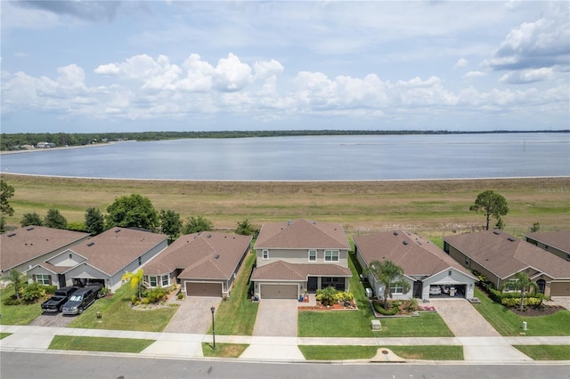 351 Lazio Cir, Debary, FL 32713 - aerial view of residential area featuring a large body of water