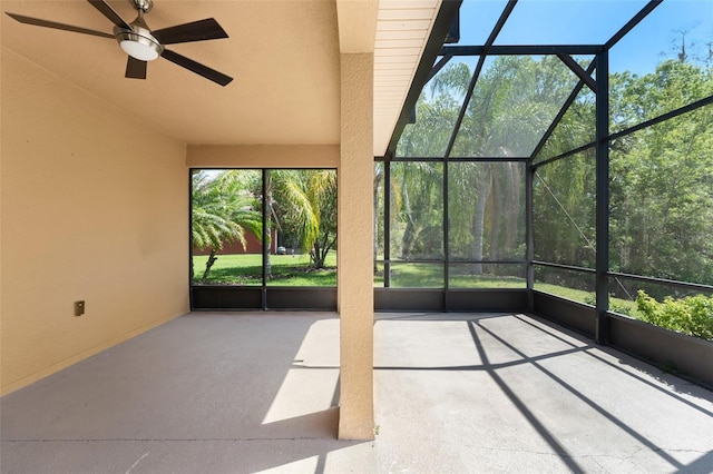 800 Ebb Tide Ln, Kissimmee, FL 34759 - unfurnished sunroom with ceiling fan