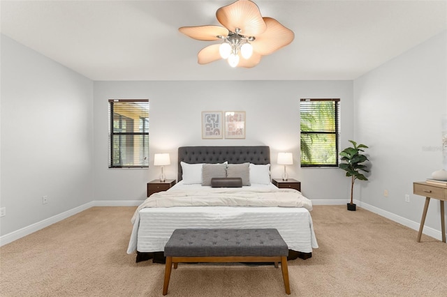 800 Ebb Tide Ln, Kissimmee, FL 34759 - carpeted bedroom featuring baseboards and ceiling fan
