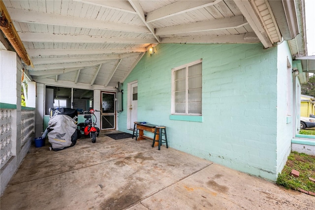 view of patio / terrace