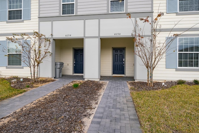 view of property entrance