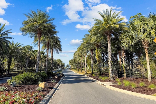 view of road