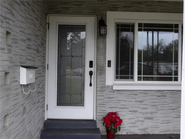 view of property entrance