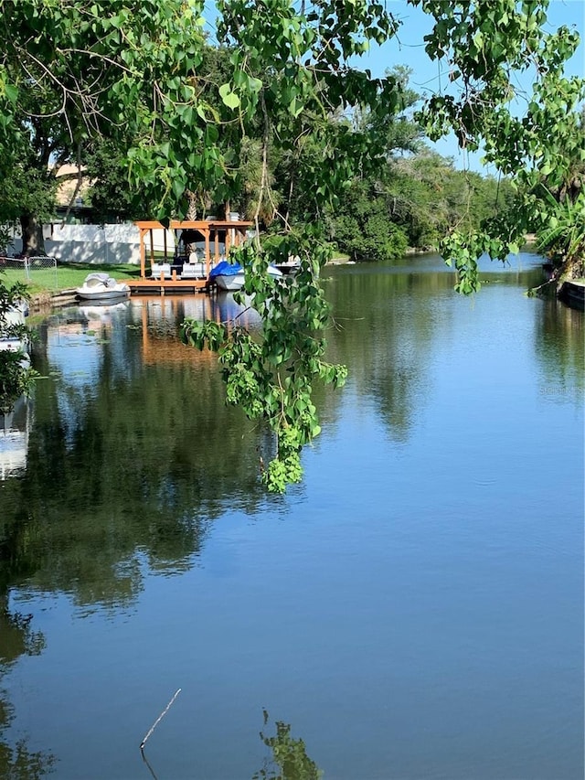 property view of water