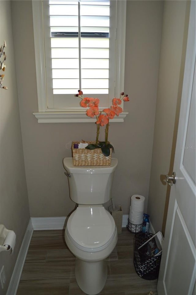 bathroom with toilet