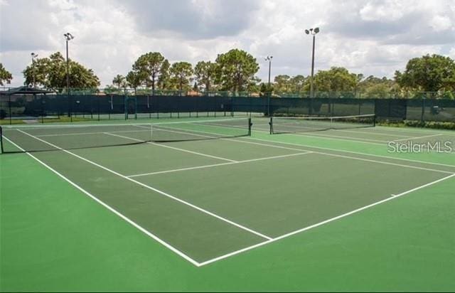 view of sport court